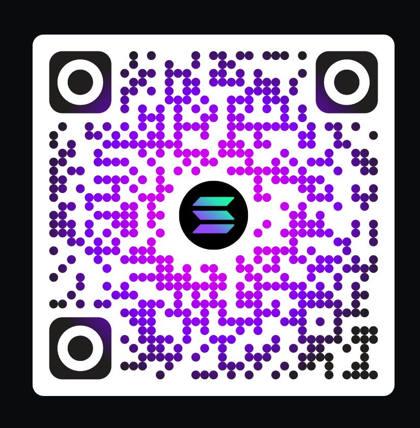Solana Donation QR Code